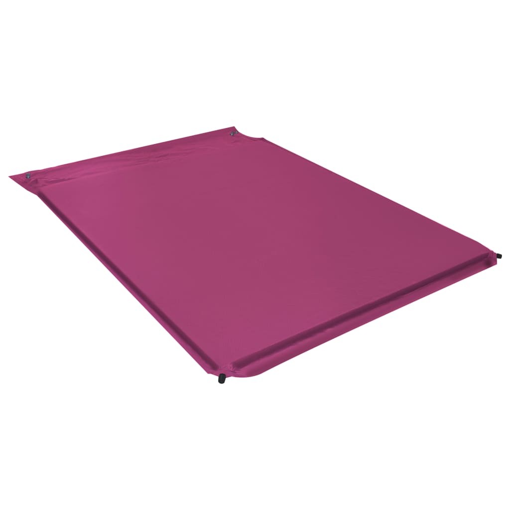 Inflatable Air Mattress with Pillow 130x190 cm Pink